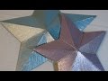 How To Make Pretty 3D Cereal Box Stars - DIY Crafts Tutorial - Guidecentral How To Make Pretty 3D Cereal Box Stars - DIY Crafts Tutorial - Guidecentral