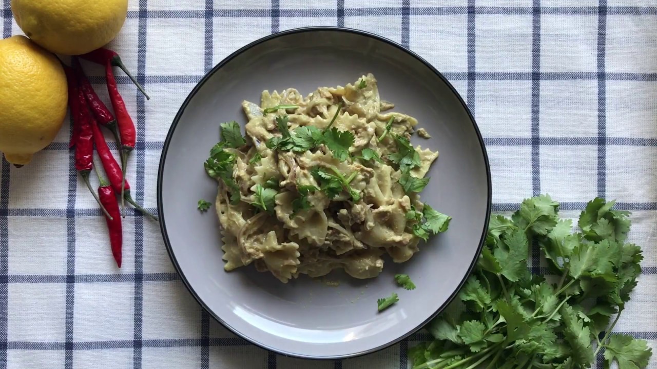 Tuna Green Curry Pasta YouTube