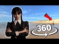 360 wednesday addams finding challenge 2 but its 360 degree  vr 360