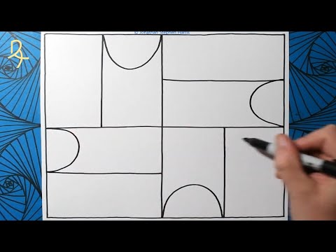 How to Draw Spiral Drawings | Satisfying and Relaxing Art Therapy | Design Pattern #87