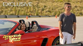 Digital Exclusive: The Judges and Terry Crews Compete in an Epic Car Race | AGT: Extreme 2022