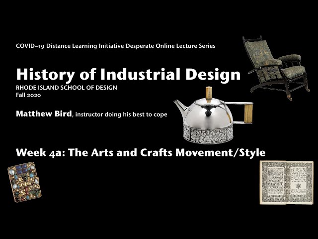 History of the Arts and Crafts Movement