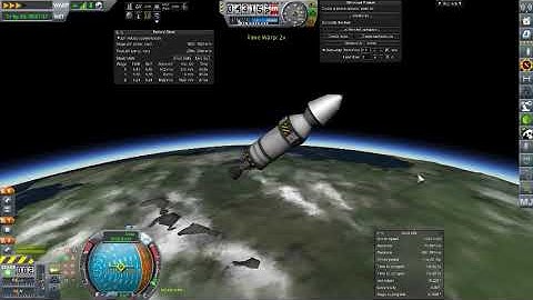 Launching A KerbNet Satellite into Polar LKO pt-1