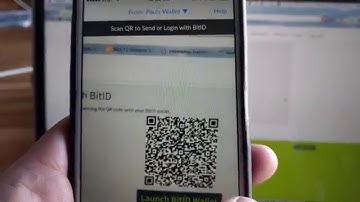 BitID demo for secure login on website with Airbitz