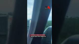 Τροχαίο ατύχημα σημειώθηκε το απόγευμα του Σαββάτου στον ΒΟΑΚ, στο ύψος των Σισών