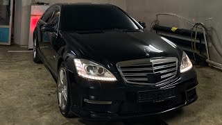 Купил в 22 года Mercedes w221 5.5