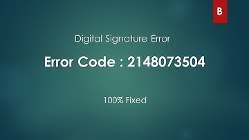 Error code: 2148073504