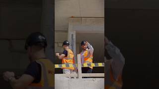 Safety first – vests and hard hats on. 🦺⛑ #shorts