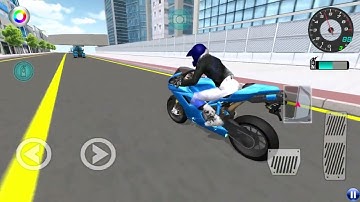 Exploring the Express Bus Terminal on a NewBike - 3D Driving Class 2025 gameplay