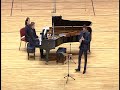 Andreas Ottensamer plays Bernstein Sonata for Clarinet and Piano