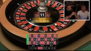 DRAKE AND XPOSED WIN MILLIONS ON ROULETTE!!!!