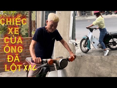Video Ông cụ hạnh phúc khi thấy CHIẾC XE Bình Con phục hồi... - youtube