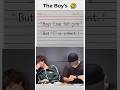 the boy's 😂😂#bts #funny #funnyshorts