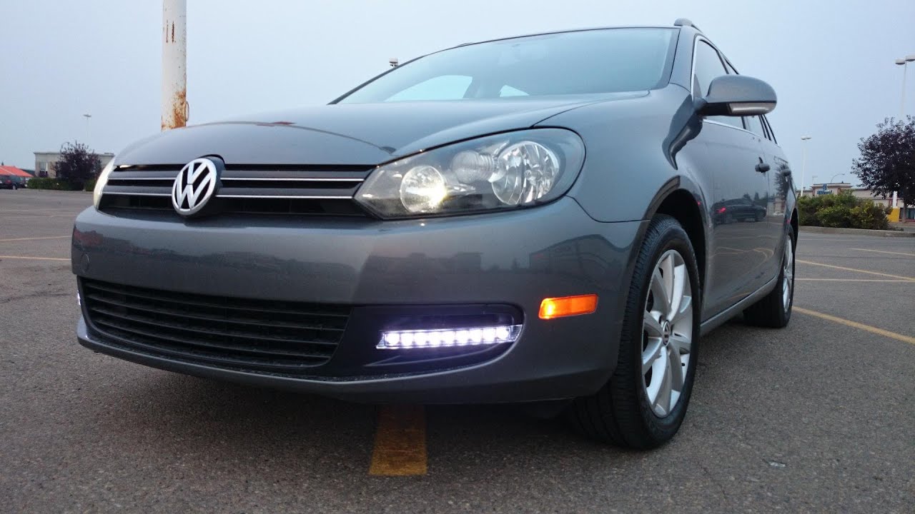 2018 Golf Wagon Led Fog Daytime Running Lights Mod You 2018 Golf Wagon Led Fog Daytime Running Lights Mod