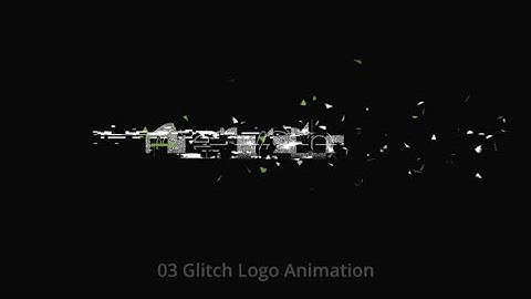 GLITCH LOGO ►  AFTER EFFECTS TEMPLATES