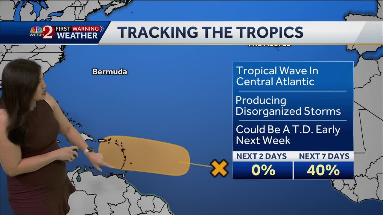 National Hurricane Center monitoring tropical wave in Atlantic as ...