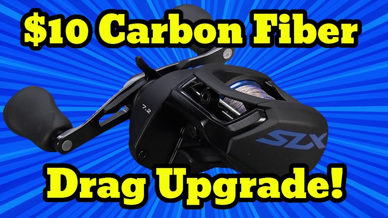 Shimano SLX Carbon Fiber Drag Upgrade tutorial! SIMPLE 2 tools and