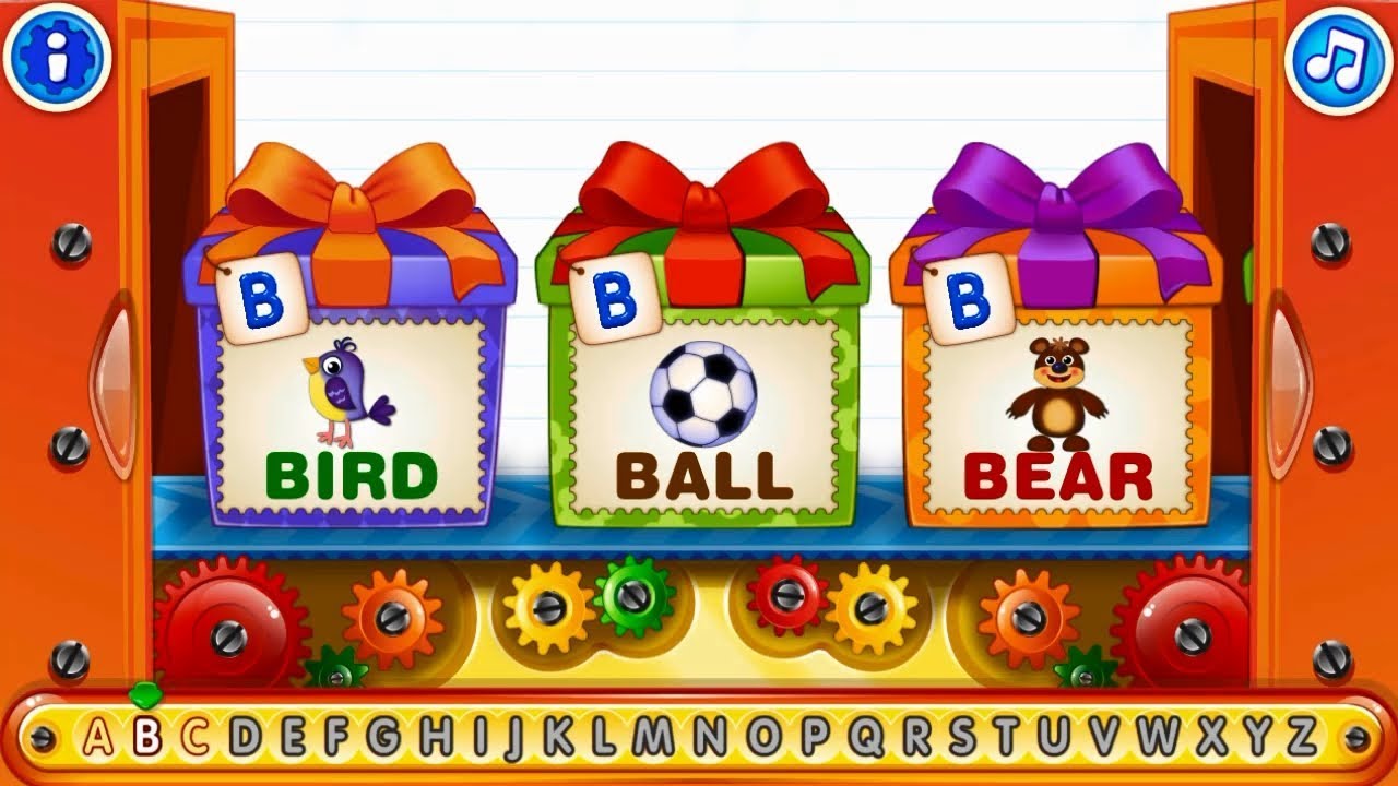 ABC for Kids! Learn The Alphabet! Boxes ABC Letter B YouTube