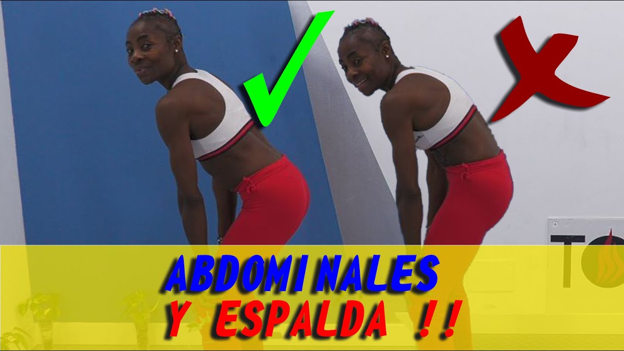 ABDOMINALES Y ESPALDA | Corrige TU POSTURA trabajando abdomen y espalda desde casa.