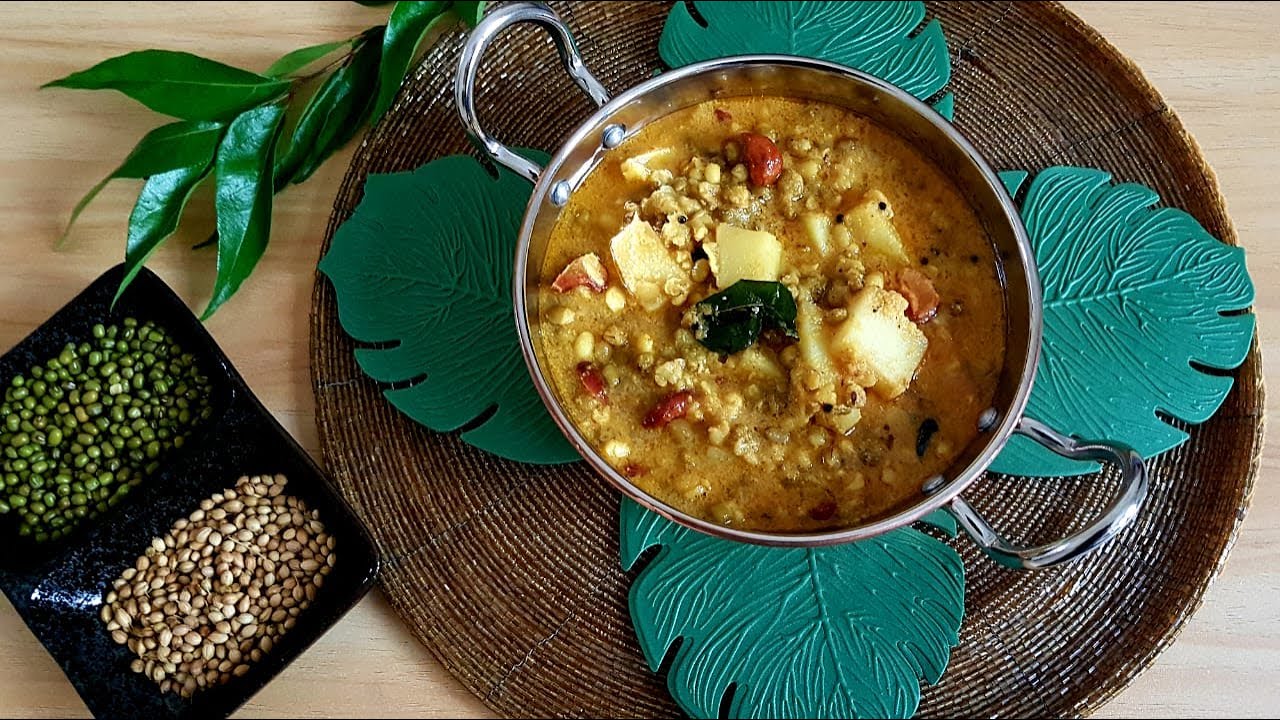 Goan Style Moongachi Gati | Moong Curry | Green Gram Curry | No Onion No Garlic Recipe |  Authentic