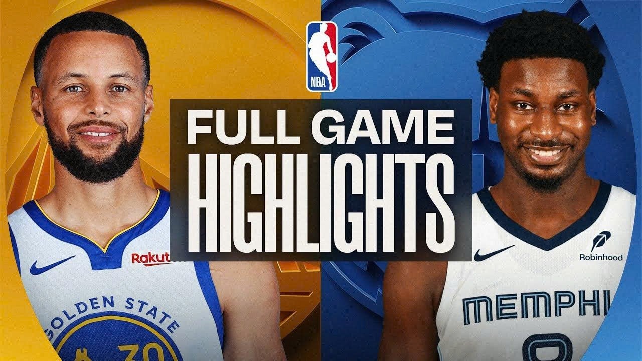 Golden State Warriors Vs Memphis Grizzlies Full Game Highlights - February 9,2026 | NBA