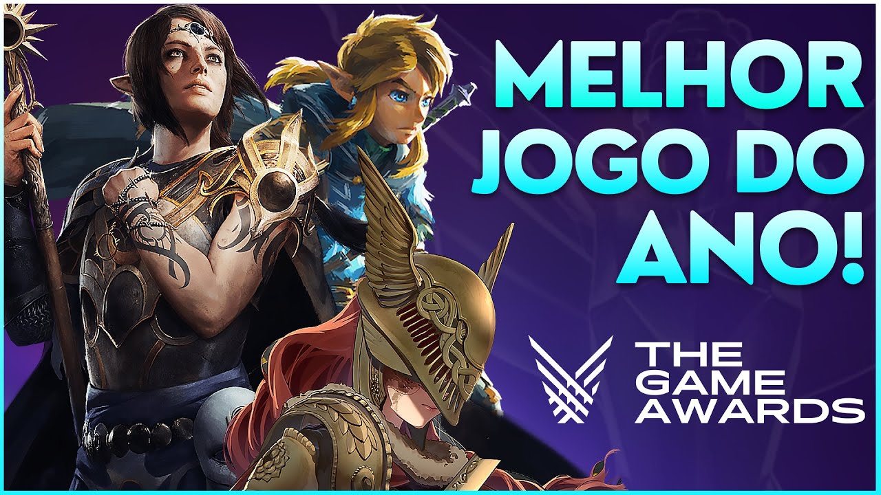 OS MELHORES JOGOS DO ANO! - Quem ganha? DLC DE ELDEN RING HOJE? - THE GAME  AWARDS 2023! 