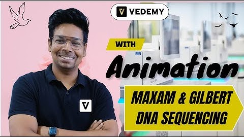 Maxam and Gilbert DNA sequencing with Animation| By Virendra Singh | CSIR | GATE | DBT | ICMR