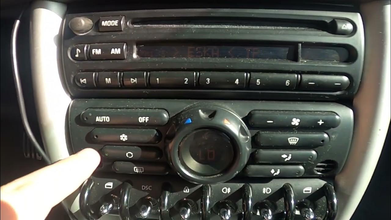 How to Enable or Disable AC in Mini R50/Cooper S ( 2001 – 2007 ) - Turn