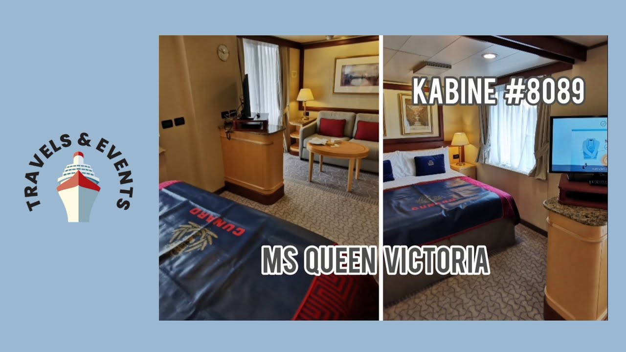 MS Queen Victoria Penthouse Kabine #8089 Kat Q3 #cunard