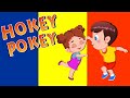 Hokey Pokey Song and Dance for Children | FlickBox Nursery Rhymes with Lyrics