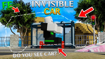 Roblox Fe Script Showcase Episode#171/Fe Invisible Car Gui