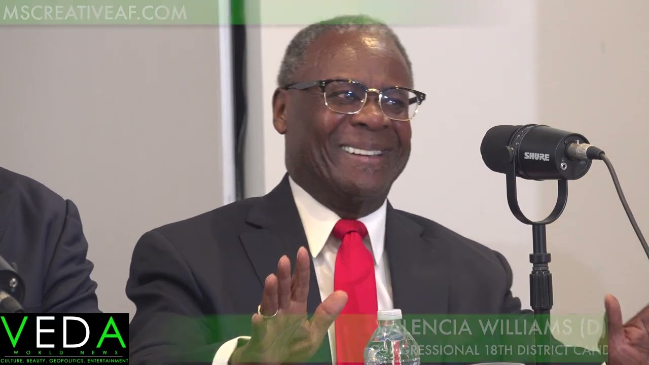 AFRO VIBES TV: 18TH CONGRESSIONAL DISTRICT DEBATE | VIDEO BY MICHAEL THERVIL | VEDA WORLD NEWS