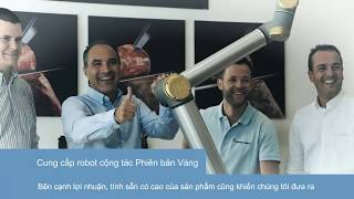 UR10 giúp Covap tại Tây Ban Nha cải thiện chất lượng sản phẩm
Công ty Thực phẩm COVAP có trụ sở tại Tây Ban Nha đã thành công lắp đặt robot cộng tác UR10 tại dây chuyền sản xuất thịt nhằm cải thiện tốc độc của quy trình đóng gói.
Thông tin chi tiết xem tại: https://www.universal-robots.com/case-stories/covap/ UR10 giúp Covap tại Tây Ban Nha cải thiện chất lượng sản phẩm