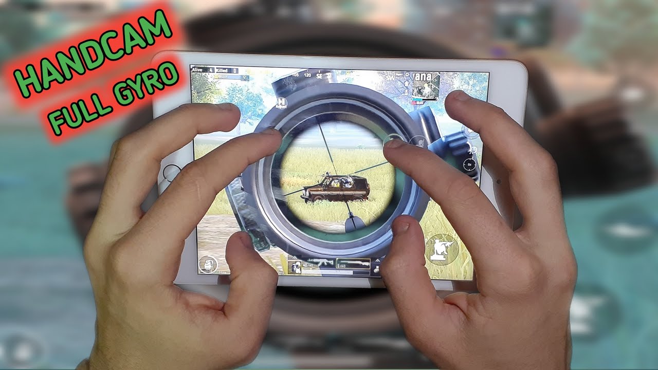 IPAD MINI 5 | HANDCAM FULL GYROSCOP | PUBG MOBILE - YouTube
