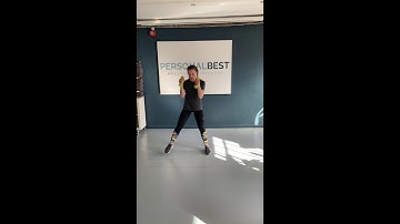 SIDE LUNGE WITH BICEP CURLS