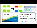 How to Split a Polygon by Attributes in ArcGIS