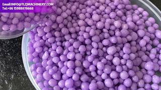 28-6-6 High Tower Urea/MAP/DAP NPK Compound Fertilizer Granule Purple Coating/Organic Cow Dung Blend
