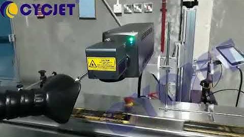 CYCJET LC30F Cosmetic Perfume Box CO2 Fly Laser Printer/How to Laser printing carton box