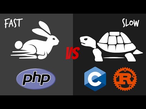 PHP is faster