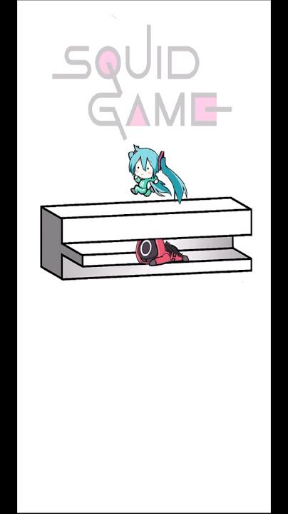 착시1.😱 미쿠 & 호시노 아이 / 오징어 게임 😱신기한 착시 현상 推しの子 & 初音ミク