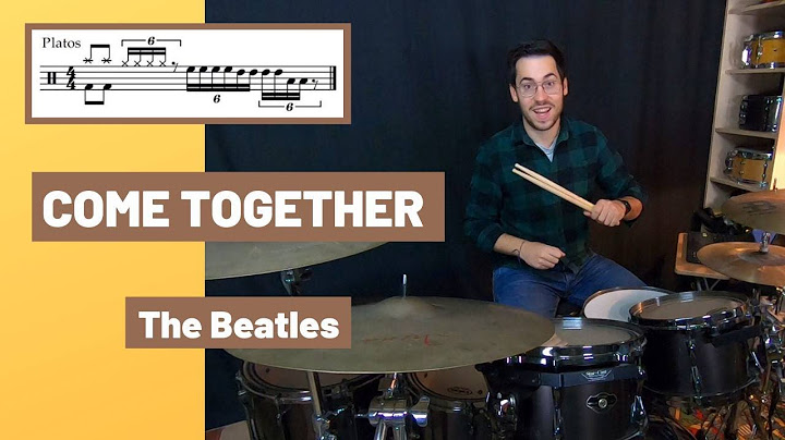 Come Together Drum Cover version - Drum Cover performance video thumbnail