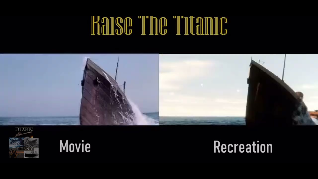 Where is the titanic original vs remake￼￼