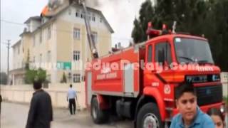 Akyazı Kız Yurdunda Yangın