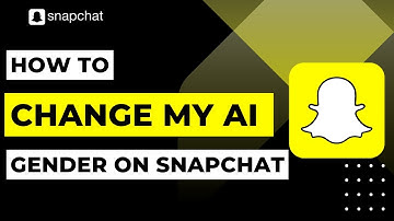 How To Change My AI Gender On Snapchat | 2023