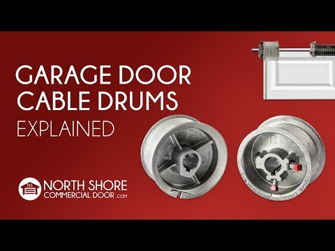 Garage Door Cable Drums Explained by North Shore Commercial Door