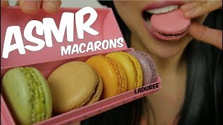 ASMR Laduree MACARON (EATING SOUNDS) | SAS-ASMR