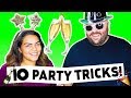 10 NEW YEAR'S EVE PARTY TRICKS | HOW TO MAGIC