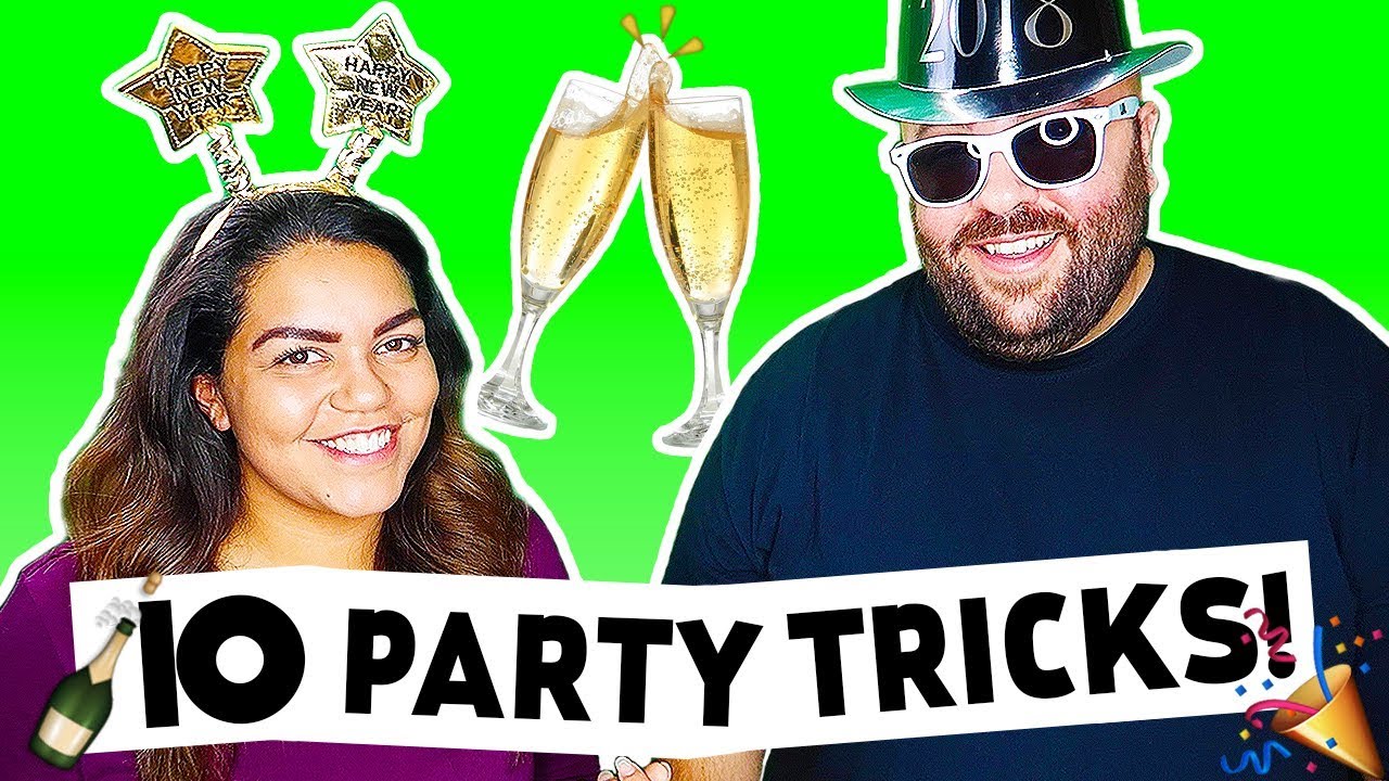 10 NEW YEAR'S EVE PARTY TRICKS HOW TO MAGIC YouTube