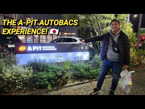 THE BIGGEST AUTOBACS IN TOKYO A PIT AUTOBACS 