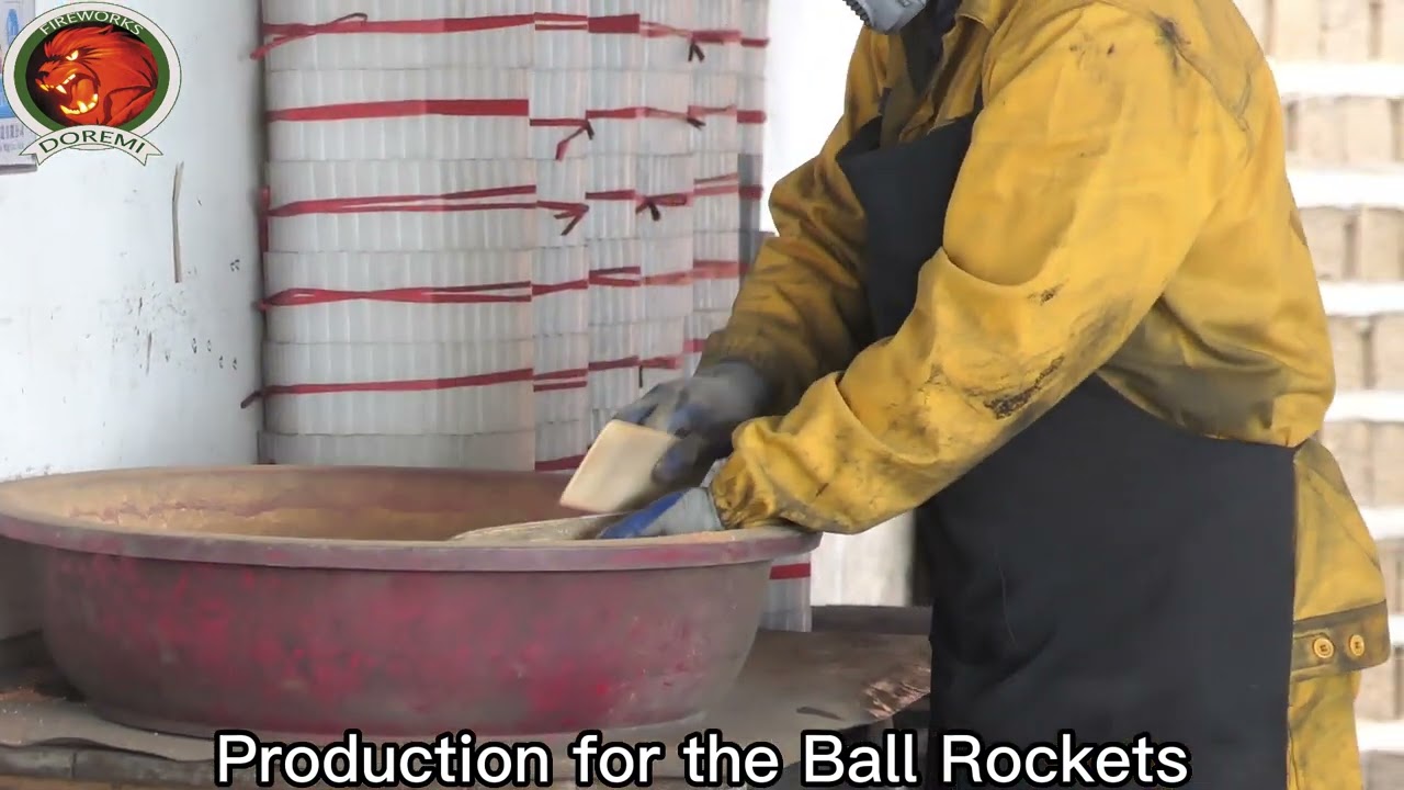 How to make the ball rocket fireworks?/Doremi Fireworks/Fireworks Factory/China Fireworks/Rocket